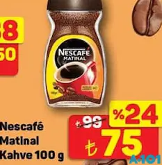 NESCAFE MATİNAL KAHVE 100 G NESCAFE MATİNAL KAHVE 100 G